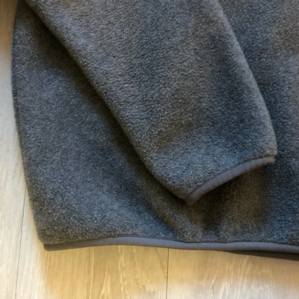 Vintage 1993 Patagonia Synchilla Snap T Fleece Men's XXL Grey Red Jamaica Made - Picture 3 of 6